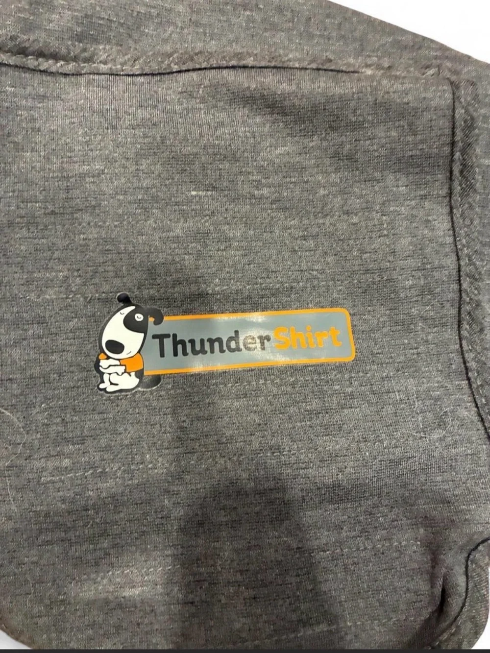 Thundershirt Gray Calming Dog Wrap with Reflective Trim